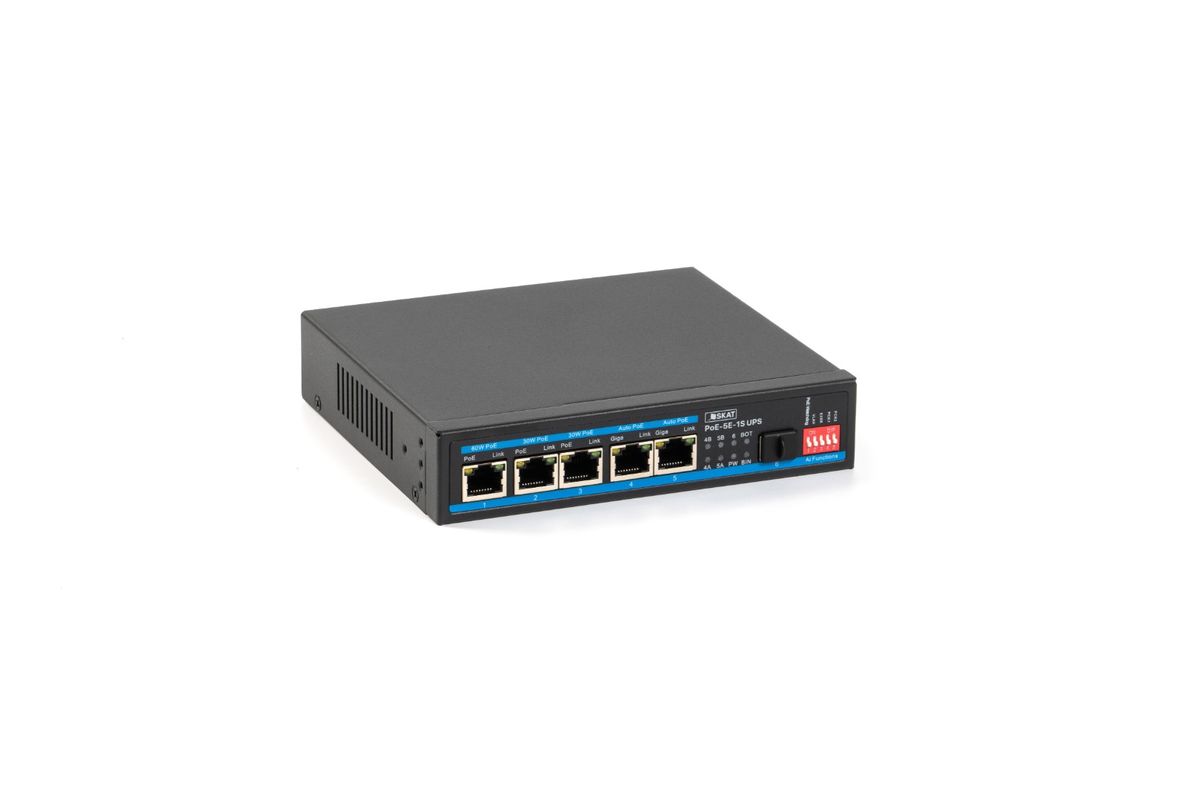 Коммутатор SKAT PoE-UPS-5E-1S 4086