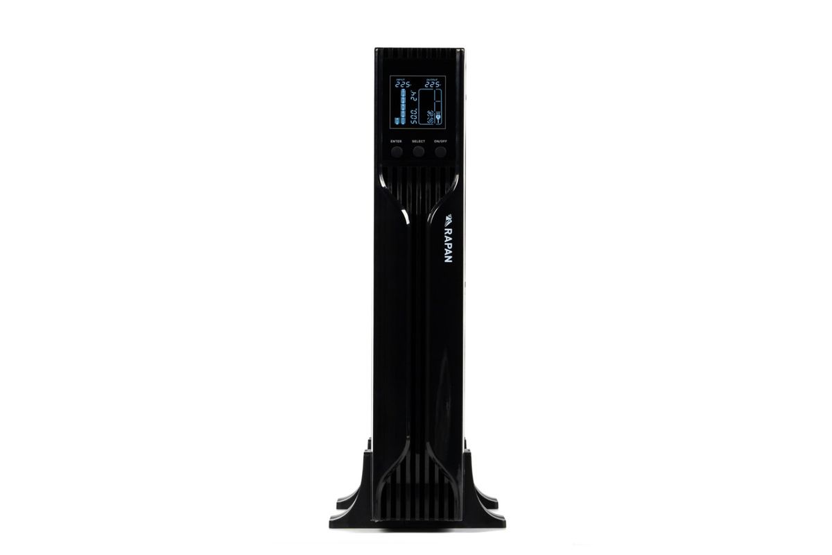 Источник бесперебойного питания RAPAN-UPS1000-RACK-IN-2X9-E 8958