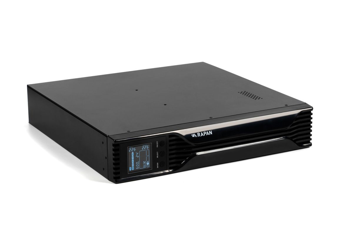 Источник бесперебойного питания RAPAN-UPS1000-RACK-IN-2X9-E 8958