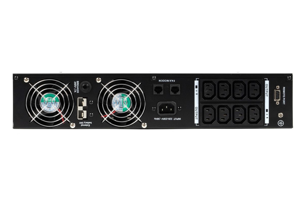 Источник бесперебойного питания RAPAN-UPS1000-RACK-IN-2X9-E 8958
