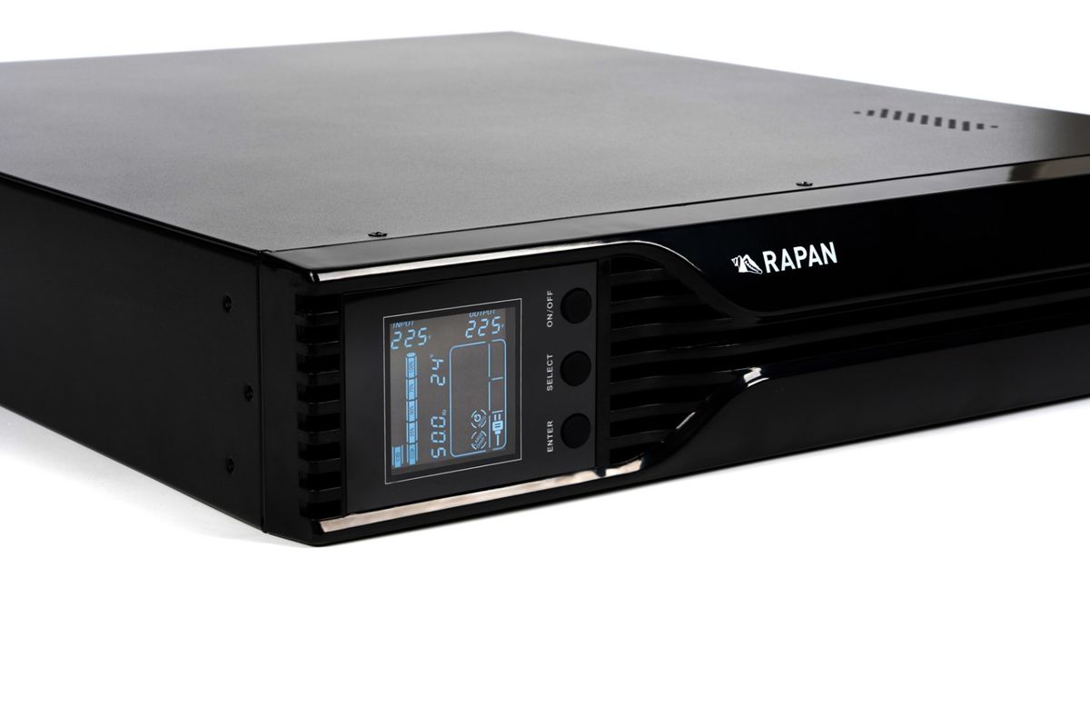 Источник бесперебойного питания RAPAN-UPS 2000-RACK-IN-4X9-E 8959