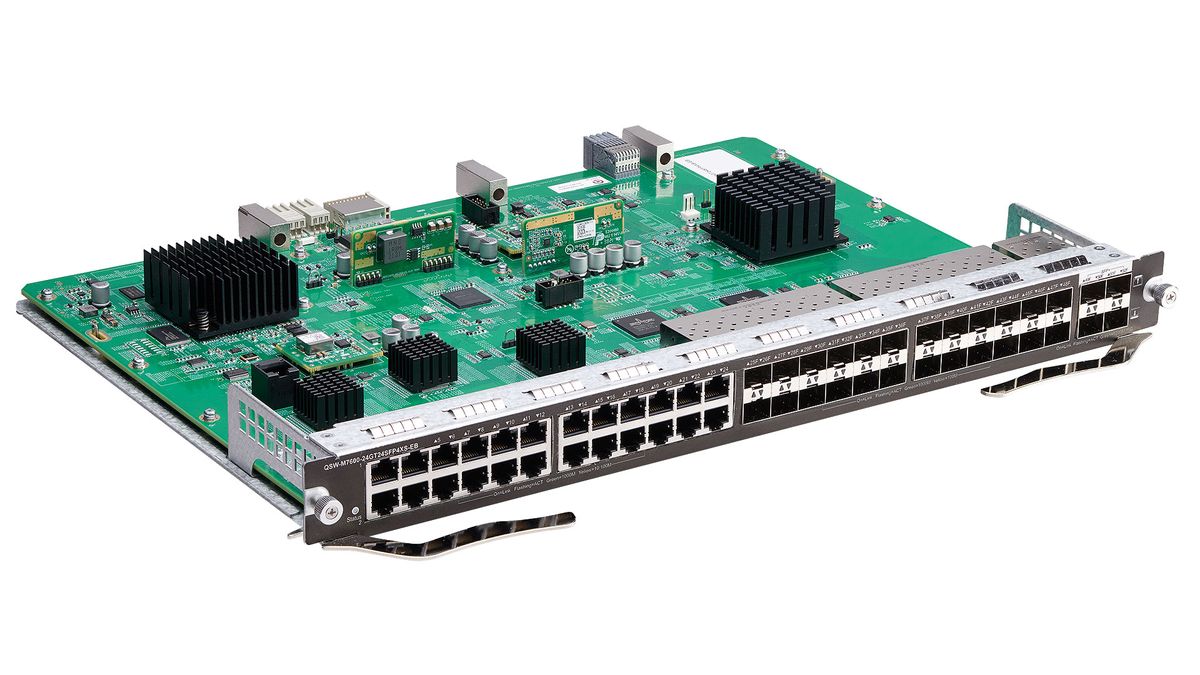 Модуль линейных входов QSW-M7600-24GT24SFP4XS-EB 