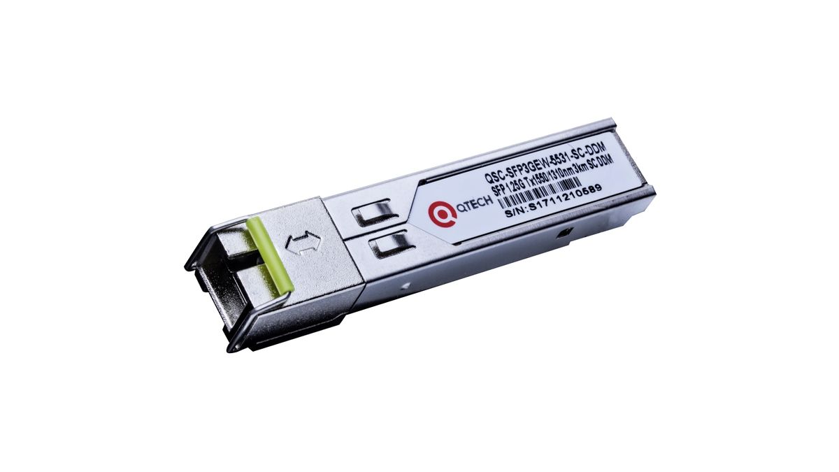 Трансивер QSC-SFP3GEW-5531-SC-DDM 