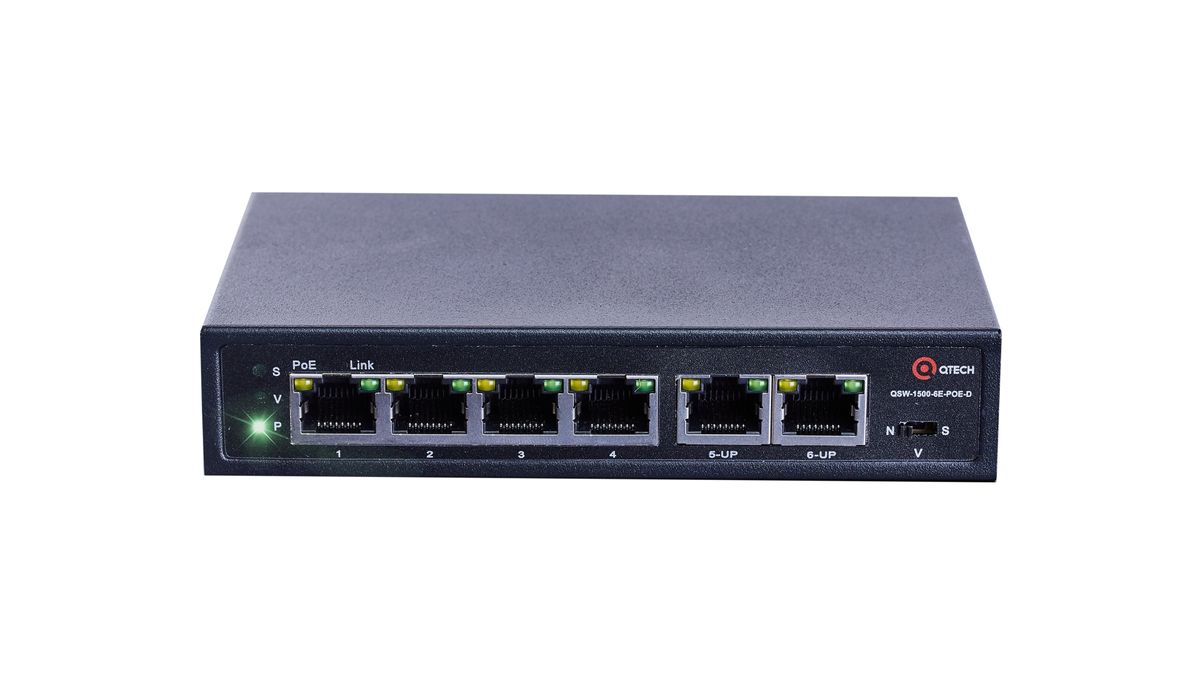 Коммутатор QSW-1500-6E-POE-D 