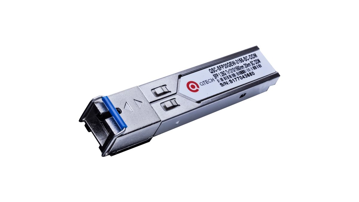 Трансивер QSC-SFP20GEW-3155-SC-DDM 