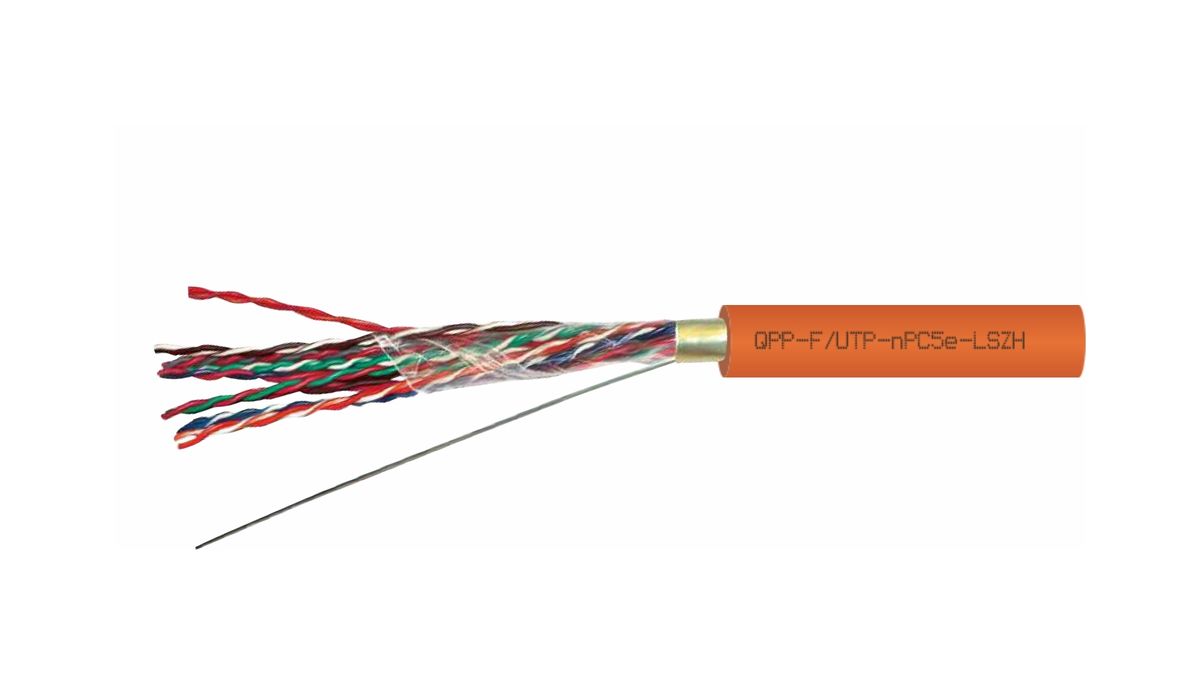Кабель витая пара QPP-F/UTP-16PC5e-LSZH-305 