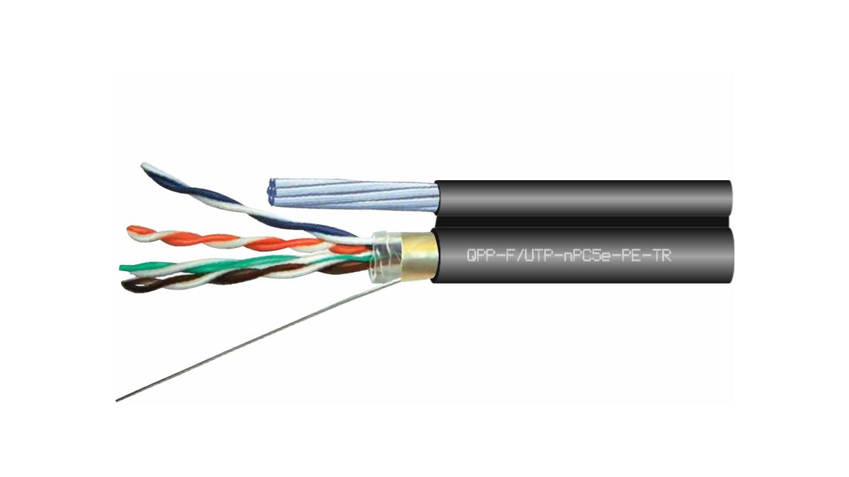 Кабель витая пара QPP-F/UTP-4PC5e-PE-TR-305 