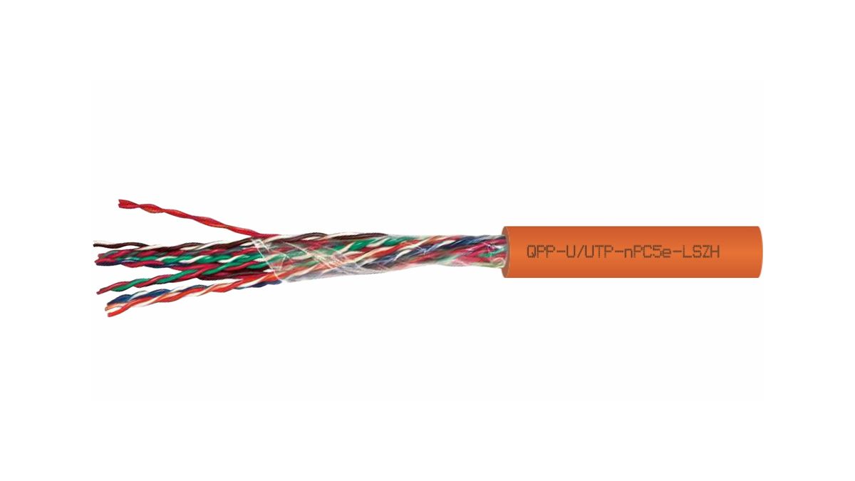 Кабель витая пара QPP-U/UTP-10PC5e-LSZH-305 