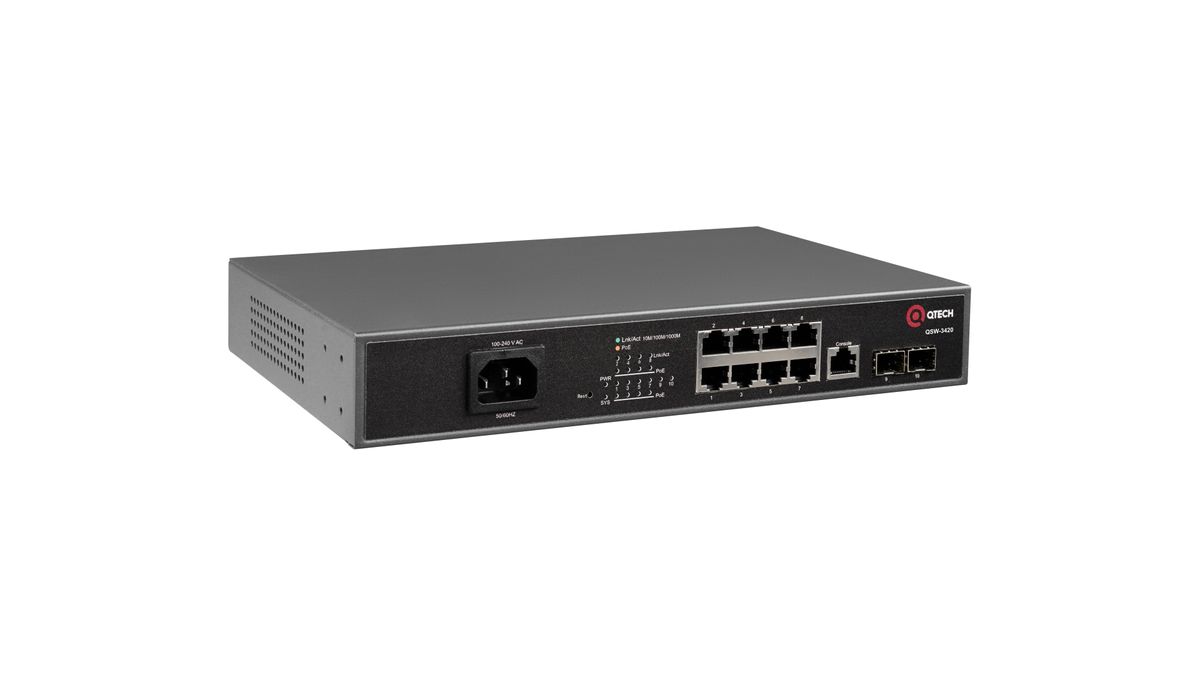 Коммутатор QSW-3420-10T-POE-AC 