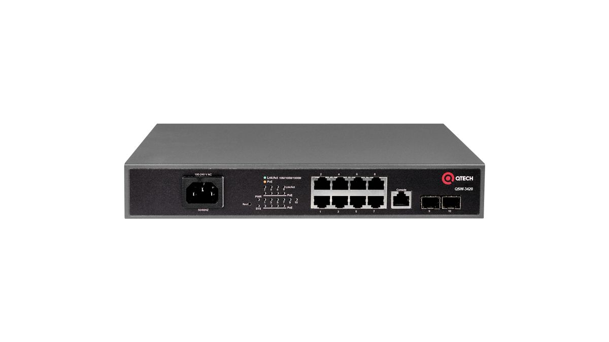 Коммутатор QSW-3420-10T-POE-AC 