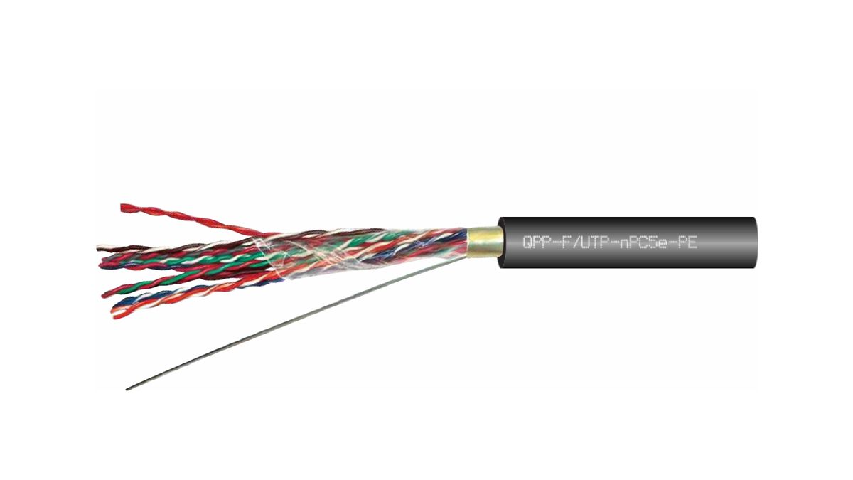 Кабель витая пара QPP-F/UTP-1PC5e-PE-305 