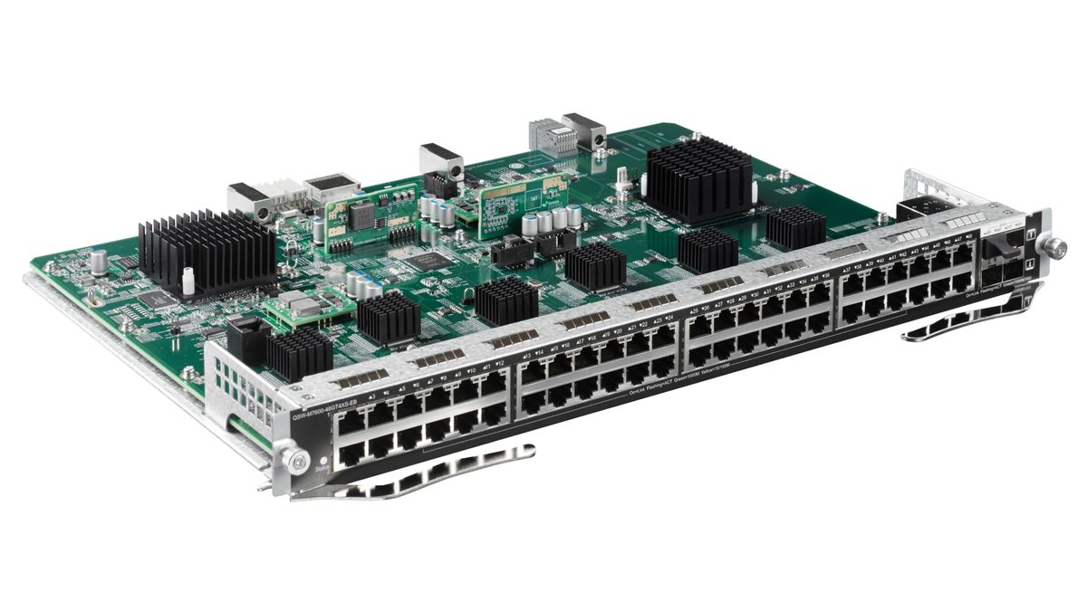 Модуль линейных входов QSW-M7600-48GT4XS-EB 