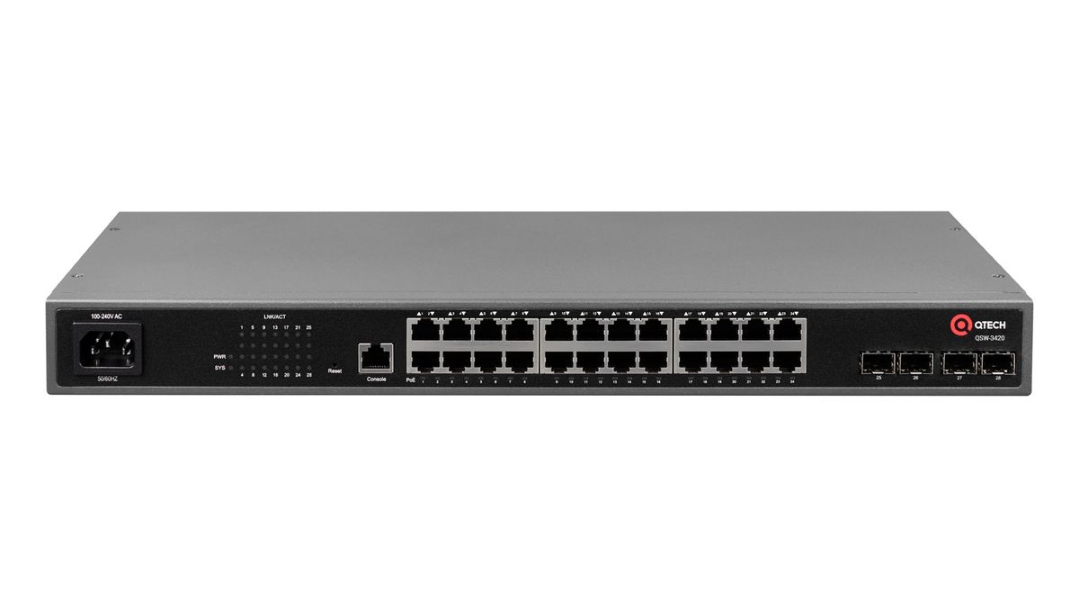 Коммутатор QSW-3420-28T-POE-AC 