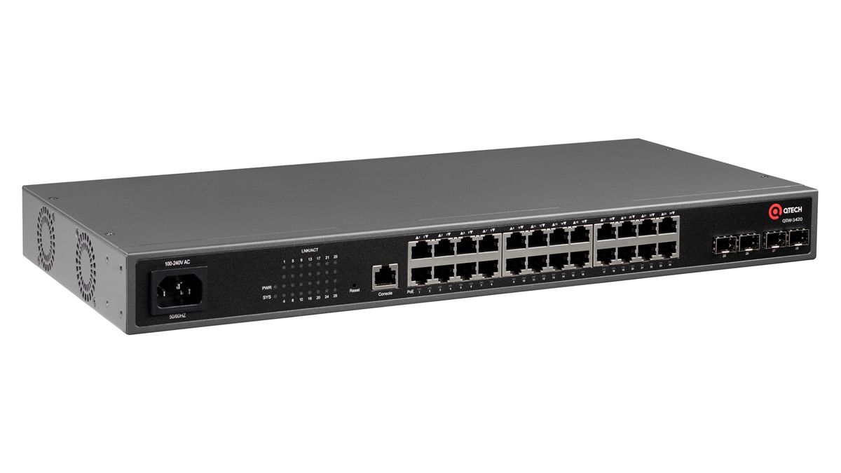 Коммутатор QSW-3420-28T-POE-AC 
