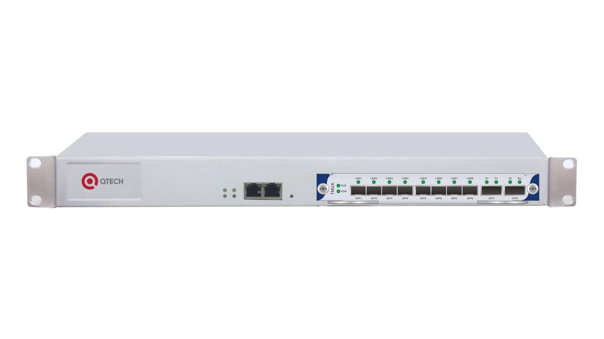 Медиаконвертер QWM-8000-1U/1-2AC 