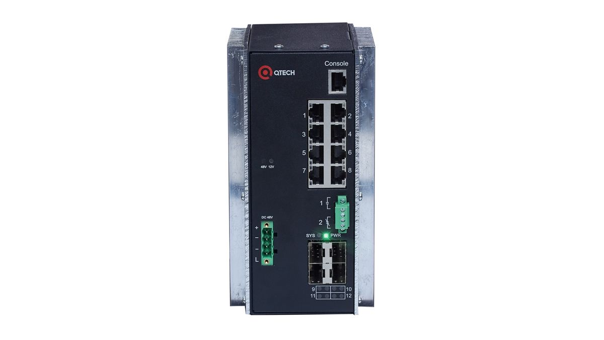 Коммутатор QSW-3310-12T-I-POE-DC 