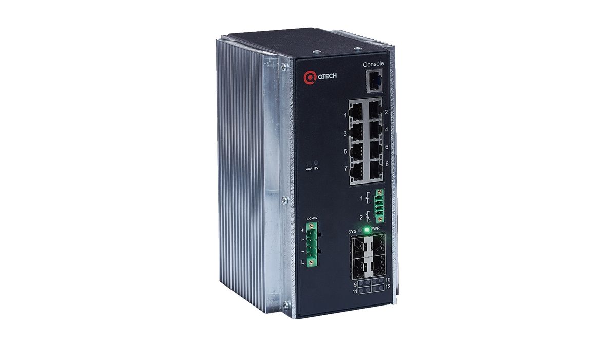 Коммутатор QSW-3310-12T-I-POE-DC 