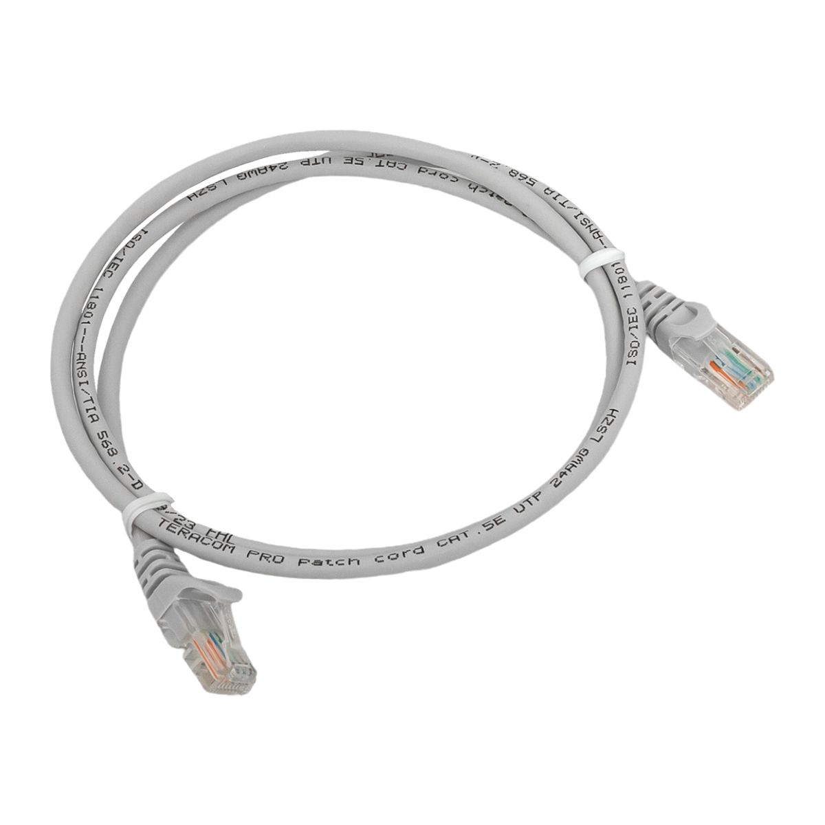 Патч-корд  TRP-5EUTP-LSH-1M-GY