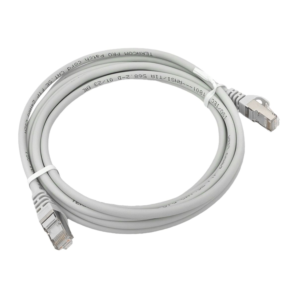 Патч-корд  TRP-5EFTP-LSH-3M-GY