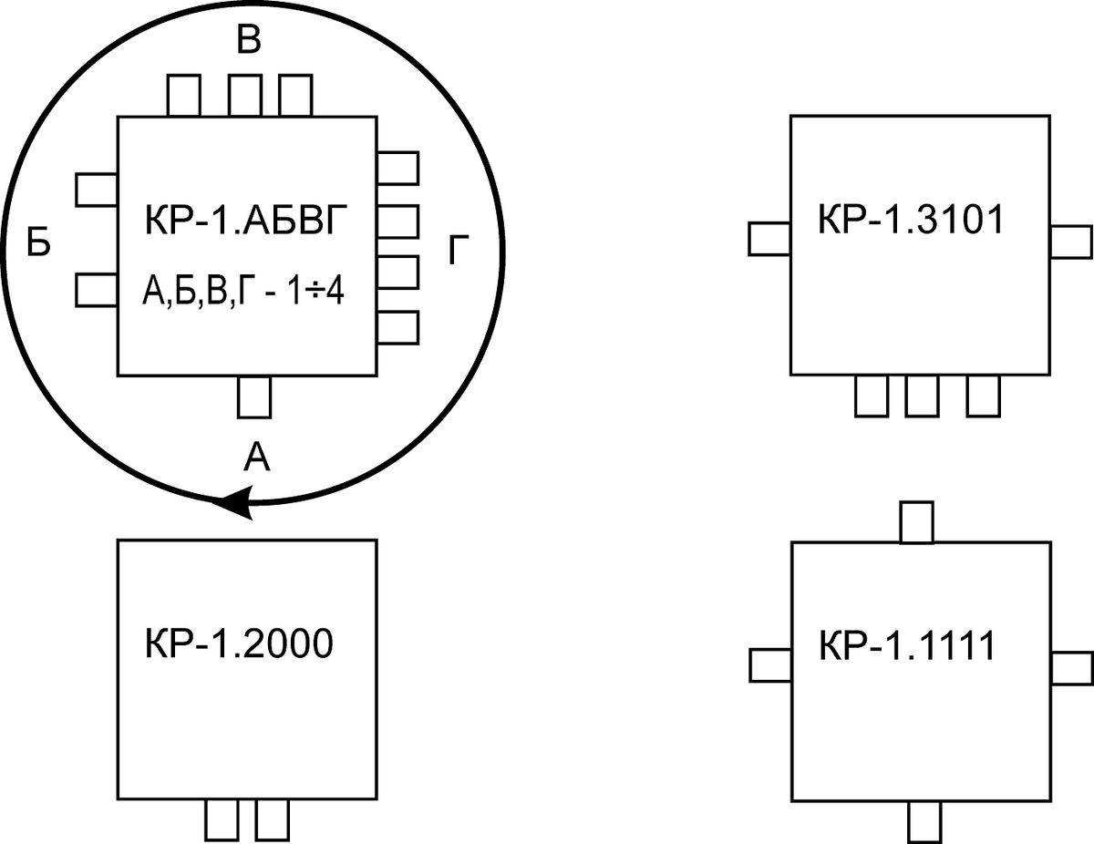 Коробка распределительная КР-1.4000 40121