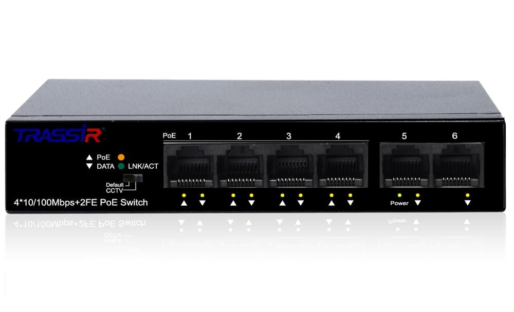 Коммутатор TR-NS1106-60-4POE 