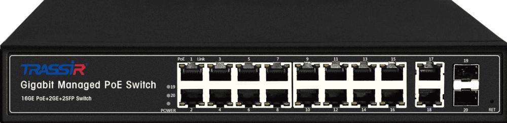 Коммутатор TR-NS24202S-300-16PoE 