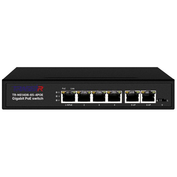 Коммутатор TR-NS1406-65-4POE 