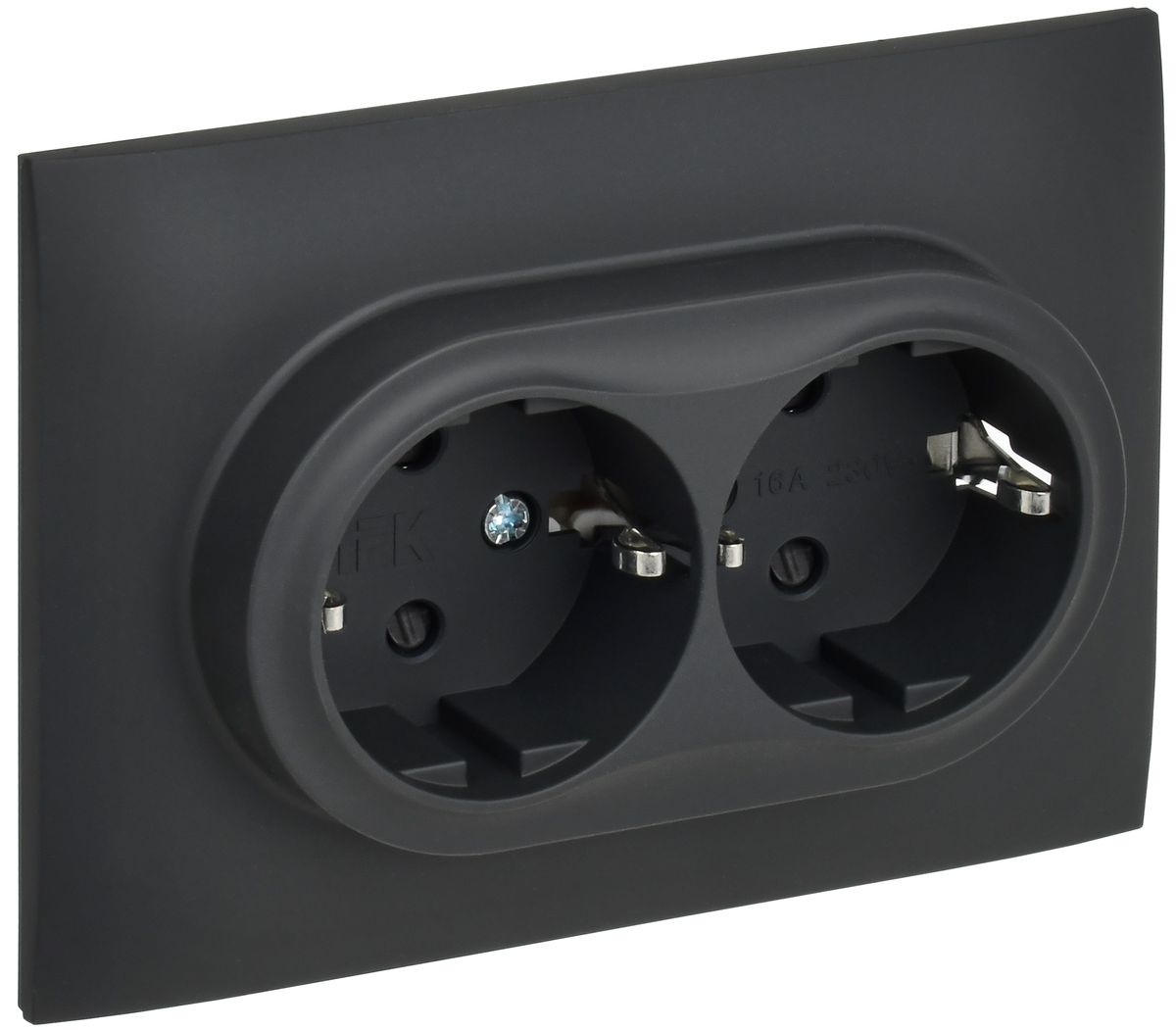 Розетка силовая  SK-R24-16-K53-F