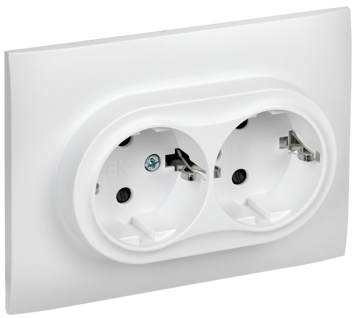 Розетка силовая  SK-R24-16-K01-F