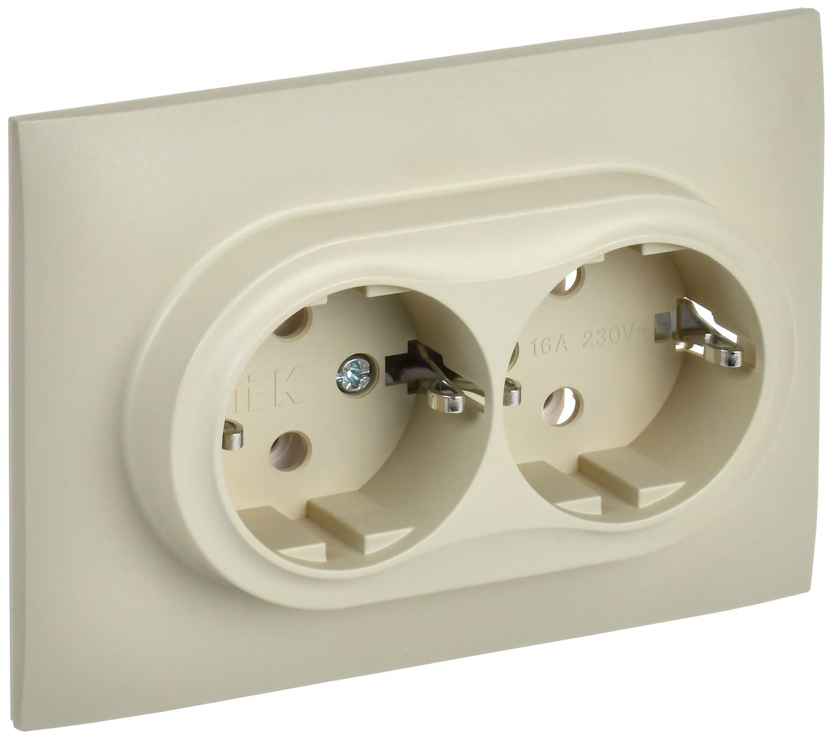 Розетка силовая  SK-R21-16-K10-F