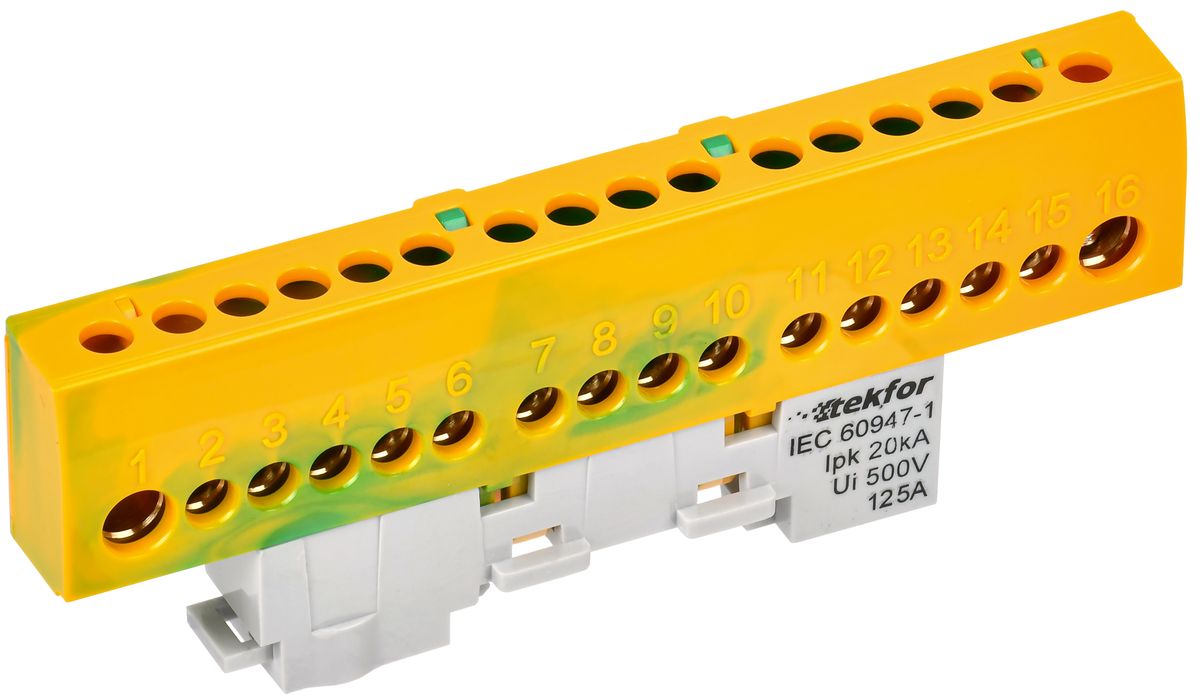 Шина заземления  TF-NN20-16-KL-K52