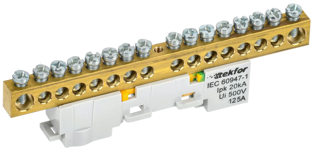 Шина заземления  TF-NN20-16-DL-K05
