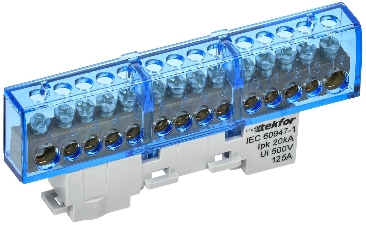 Шина нулевая  TF-NN20-14-KL-K07