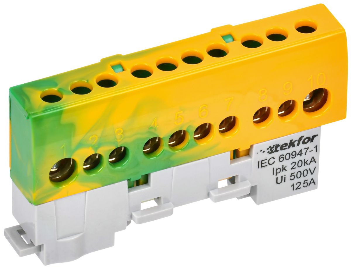 Шина заземления  TF-NN20-10-KL-K52