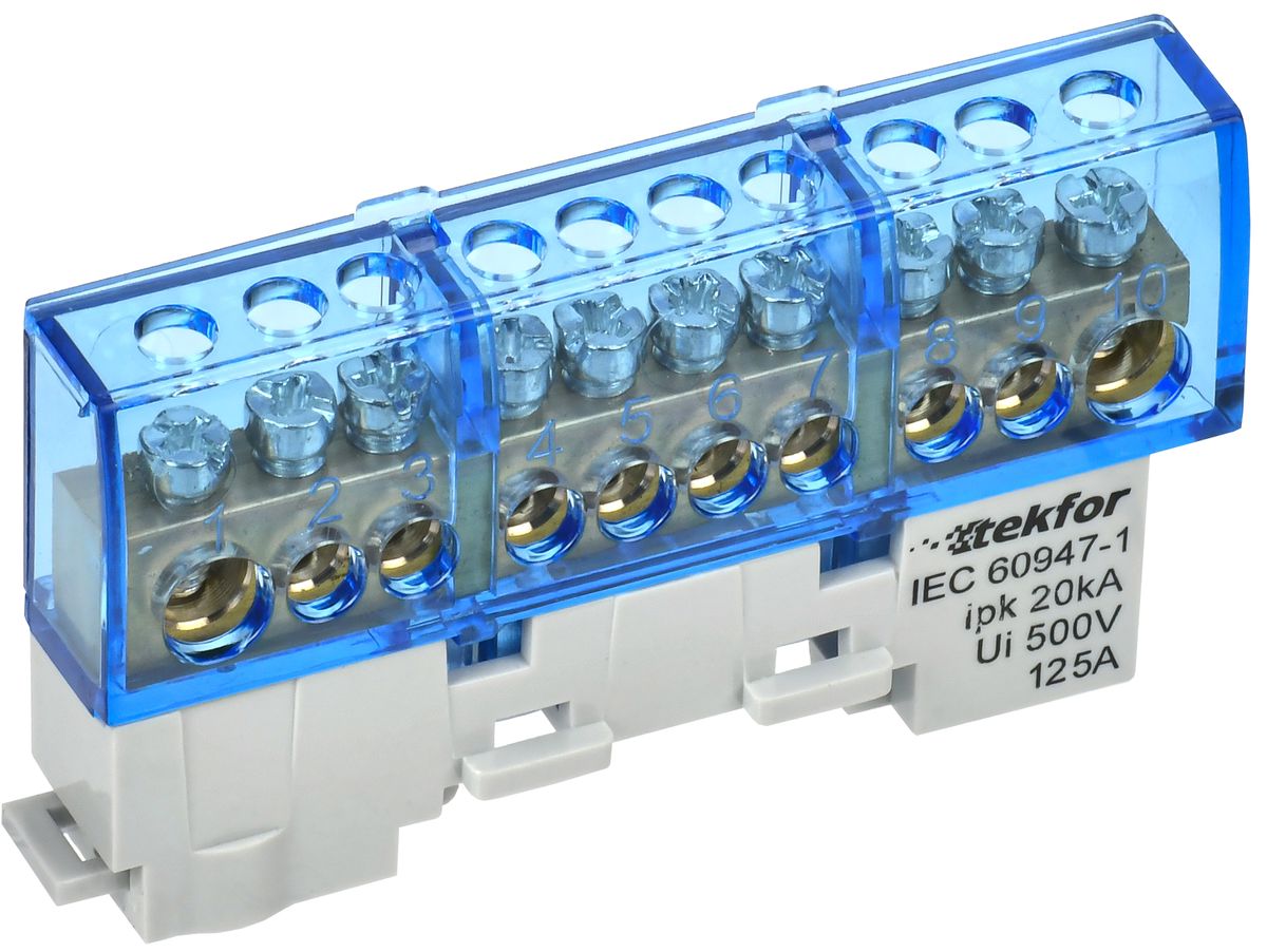 Шина нулевая  TF-NN20-10-KL-K07