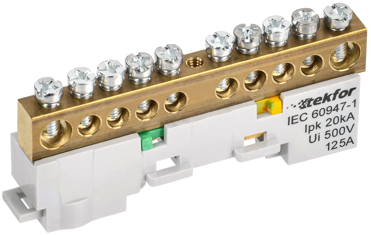 Шина заземления  TF-NN20-10-DL-K05
