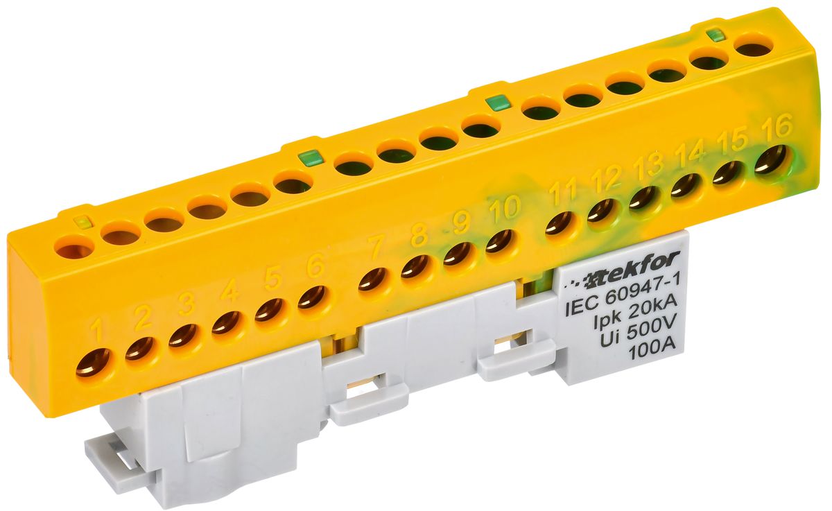 Шина заземления  TF-NN10-16-KL-K52