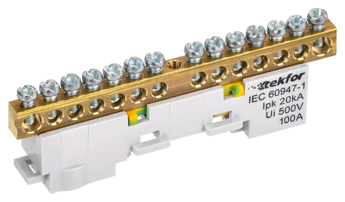 Шина заземления  TF-NN10-16-DL-K05