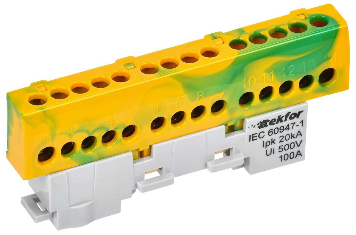 Шина заземления  TF-NN10-14-KL-K52