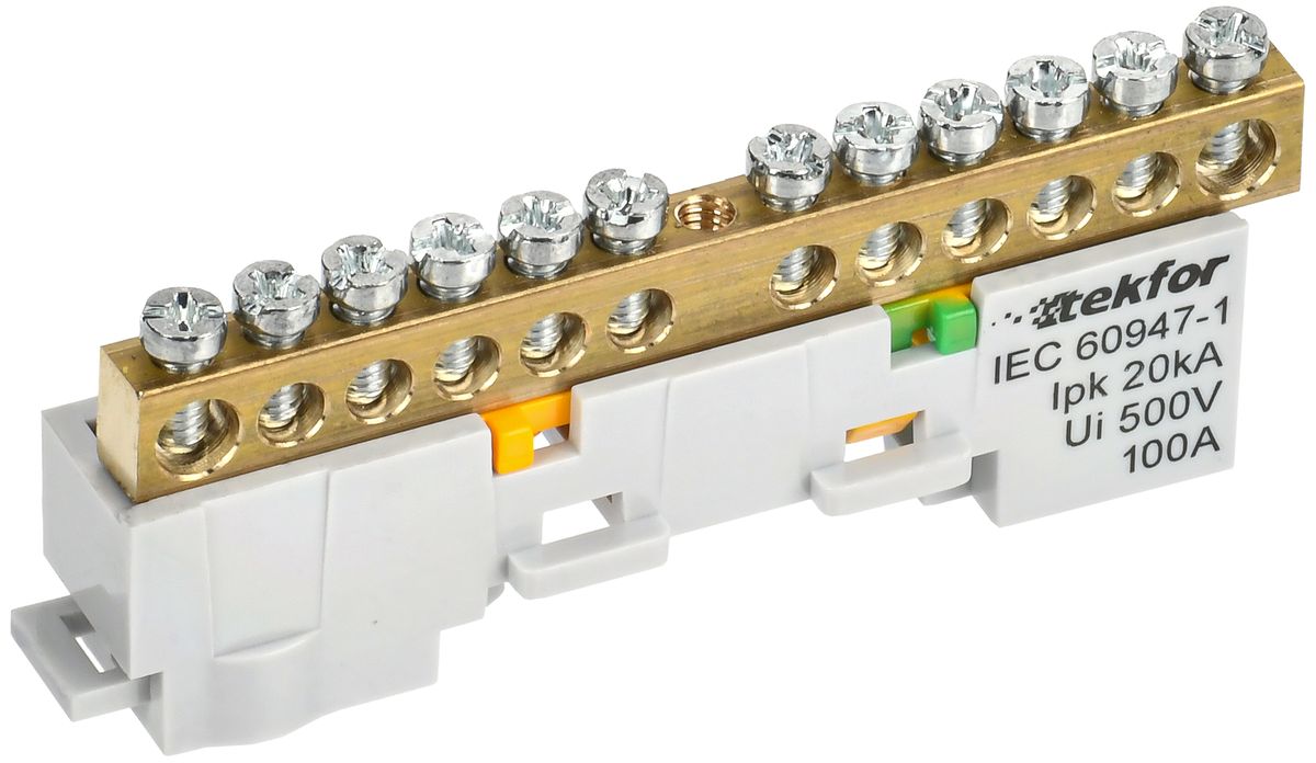 Шина заземления  TF-NN10-12-DL-K05