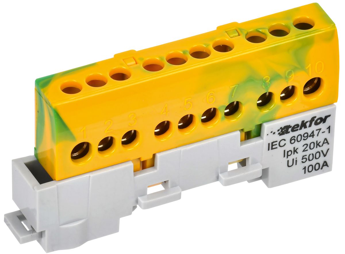 Шина заземления  TF-NN10-10-KL-K52