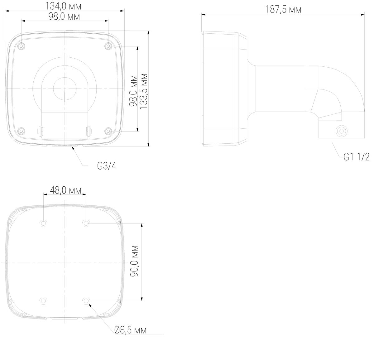 Кронштейн видеокамеры BOLID BR-107 856-137-387