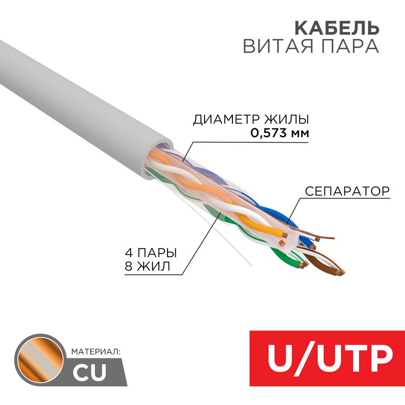 Кабель витая пара  01-0067