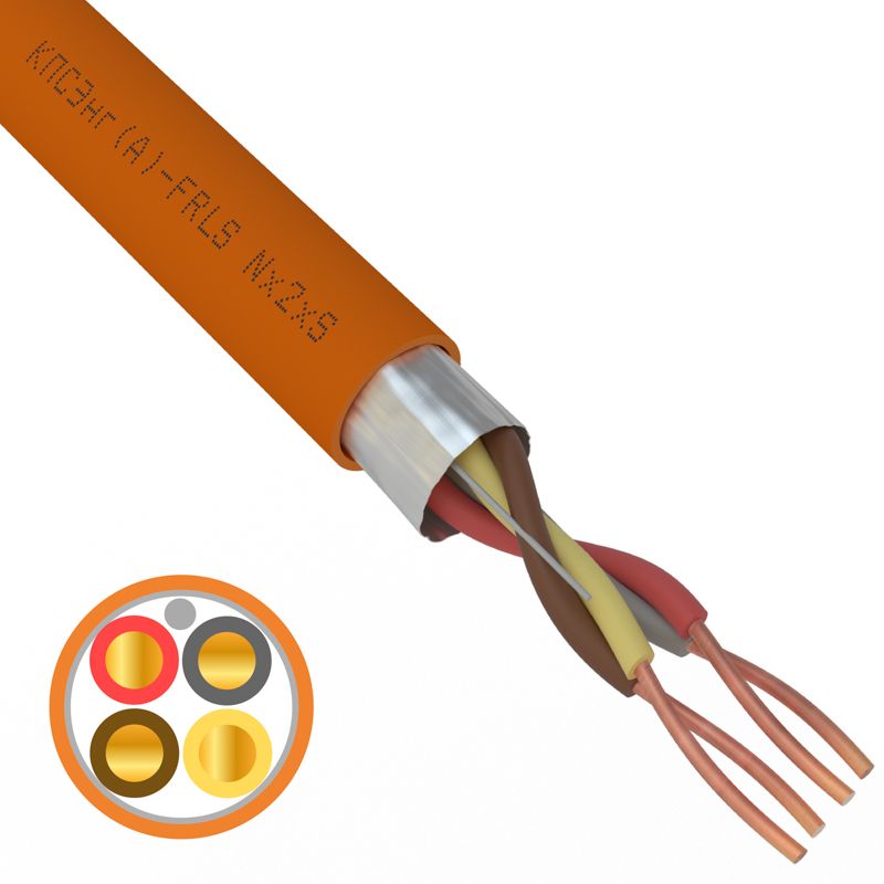 Кабель передачи данных КПСЭнг(А)-FRLS 2x2x0.75 мм2 01-4910-1