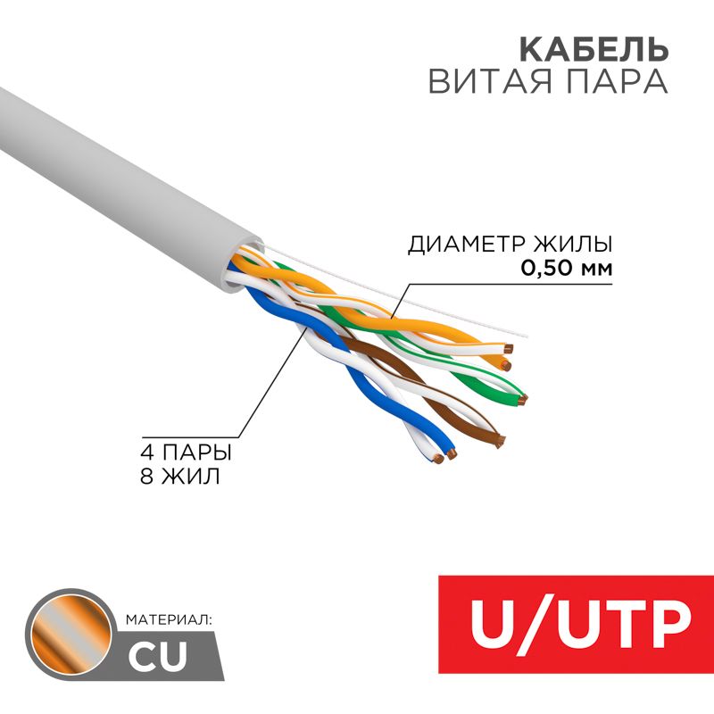 Кабель витая пара  01-0043-100