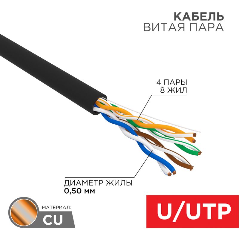 Кабель витая пара  01-0045-25