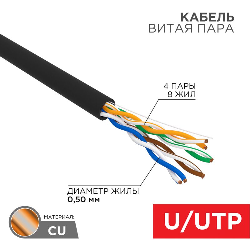 Кабель витая пара  01-0045-50