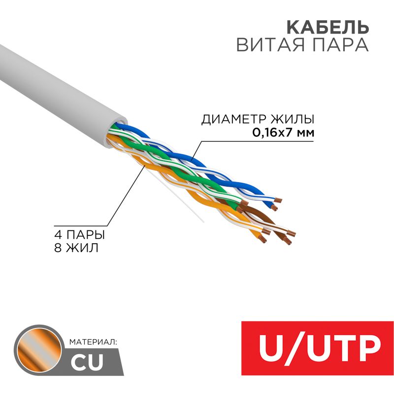 Кабель витая пара  01-0044