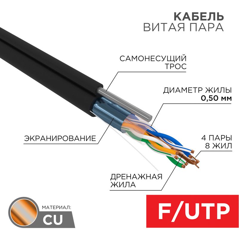 Кабель витая пара  01-0144