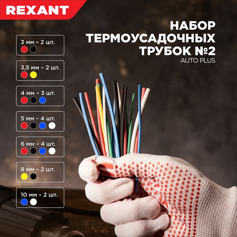 Набор термоусадочных трубок  29-0102
